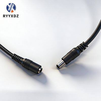 DC Male and Female 12V Router Camera Adapter LED Light Strip Car Equipment Power Extension Cable 3-meter Plug photo-3