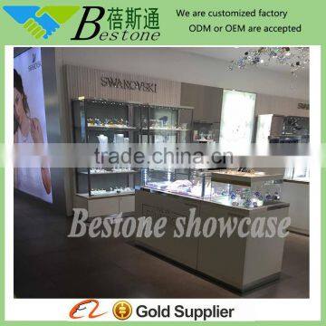 china manufacturer hot sale display cabinet and showcase for jewelry shop