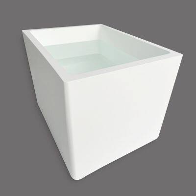 Фабрика продаёт корзину из ПТФЭ, индивидуально изготовленную коробку из ПТФЭ, инжекционно-литьём с канавками