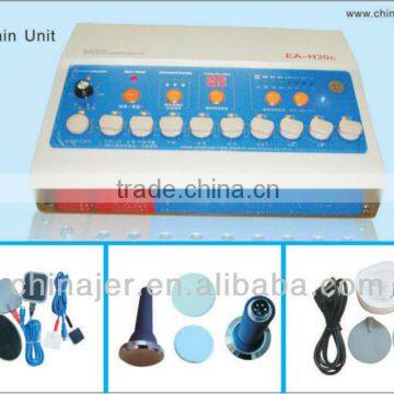 ultrasonic and electronic pulse therapy with vacuum suction slimming and cupping therapy