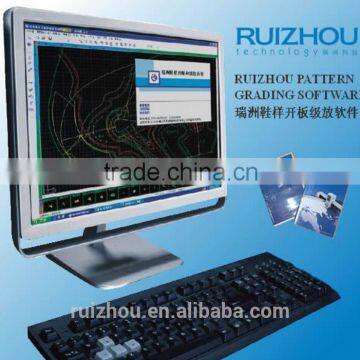 Ruizhou 2D CAD Footwear Pattern Grading Software