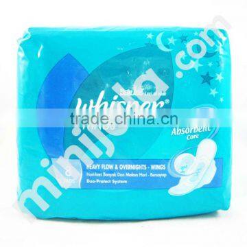 Whisper Sanitary Pads with Indonesia Origin