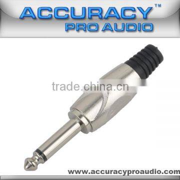 Pro Audio 1/4" Mono Metal Connector QT165