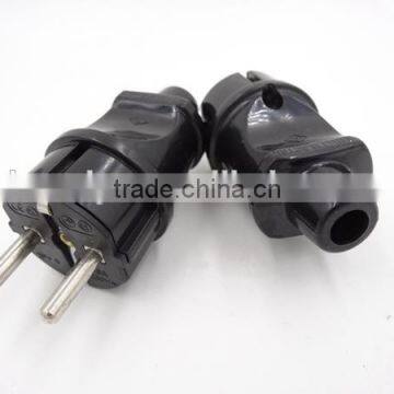 Germany Schuko Detachable PVC AC Power Cord Plug photo-2