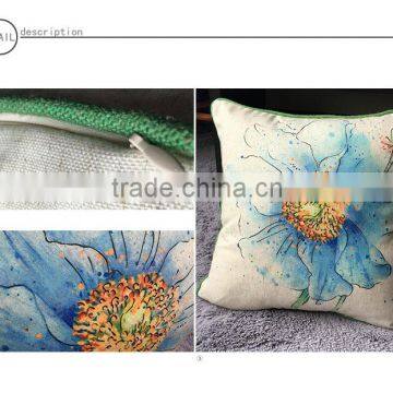 Hand Work Cushion Covers Car Seat Insert Pillow Home Decor Printed Cushion photo-3