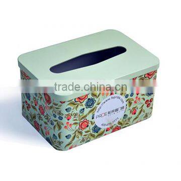 napkin tin boxes,tin box with window,favorable rectangular soap tin