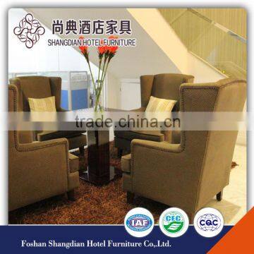 Hotel lobby furniture hotel sofa big sofa fabric sofa