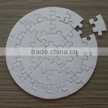 sublimation blank paper material real jigsaw puzzles