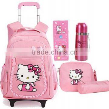 Kids Animal Travel Bag Boys Girls Trolley School Bags