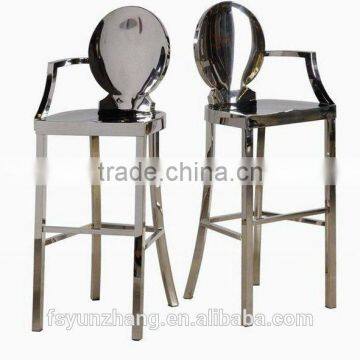 Stainless Steel Base High Chair Bar Stool Quality Choice photo-2