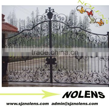 New Practical Industrial Exterior Main Iron Gate Designs