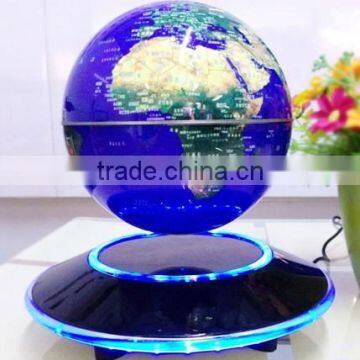 Customized LED Lighting 8inch Cheap Gold Magnetic Levitation Globe for Sales photo-3