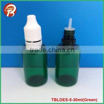 30ml Blue Plastic PET e Juice Bottle With Tamper Ring Childsafety Cap photo-2