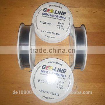Sports Fishing Line, Nylon Fishing Lines[made in Germany ] Megastrong 500M Light Grey photo-2