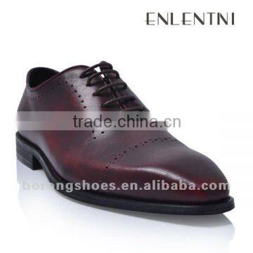 Brand leather shoes for men