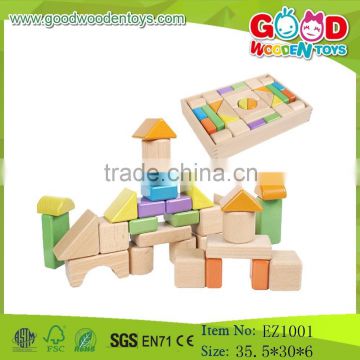 2015 New Hot Sale Kids Building Block Toys Educational Wooden Blocks