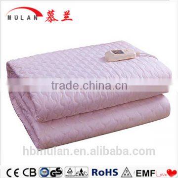 China hotsales hometextile heated blanket