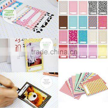 20pcs/SET Polaroid Films Film Photo Stickers Sticker Frame For FujiFilm Instax Mini Instant 8 7S 25 50S