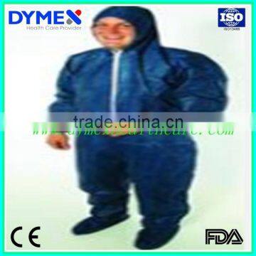Protective Coverall in Breathable Microporous Laminated Nonwoven Fabric,with Sealed Seam