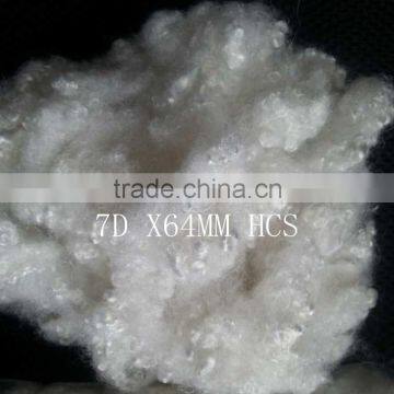 Pet PSF HCS hollow conjugated siliconized polyester staple fiber for filling 7d/15d