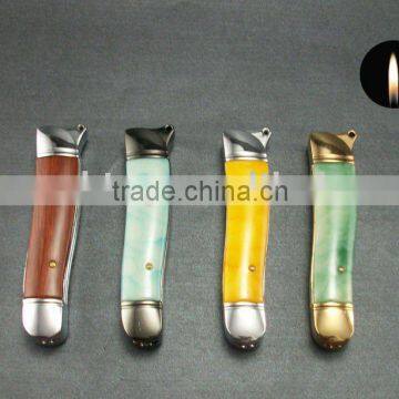 COLORFUL METAL NORMAL FLAME ADJUSTABLE LONG LIGHTER