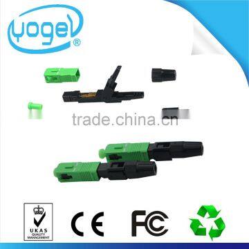 Field Embeded optical fiber sc sc apc Fast Connector