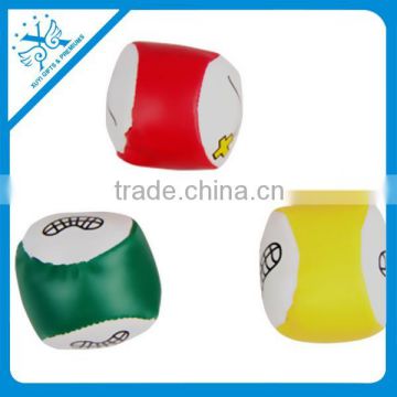 Fast Delivery Custom Leather Juggling Ball Fast Delivery Low Price Kick Ball Fast Delivery 4 Panel PVC Leather Sandbags Ball