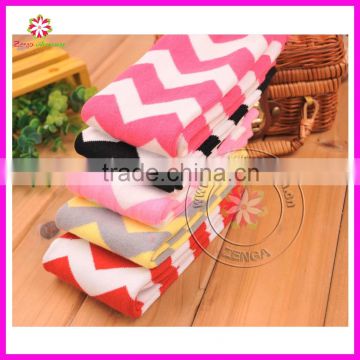 Baby chevron printed leg warmer