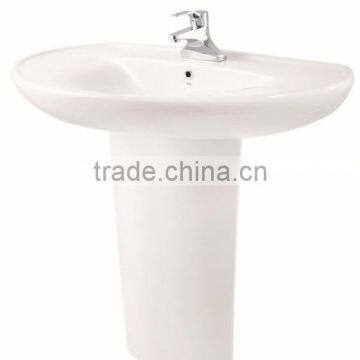 large dimension ceramic Full Pedestal wash Basin