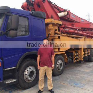 VOLVO second hand concrete pump truck