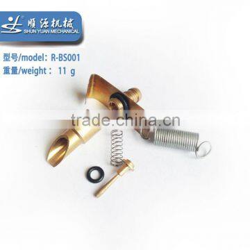 2014 new style full brass rabbit copper nipple drinker for rabbit nipple drinker for bunny Rodents nipple drinker with springs