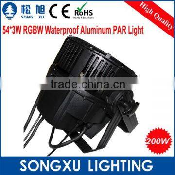 Rgbw Led 54 3w Par Light IP65 dj Lighting Led for Event photo-5