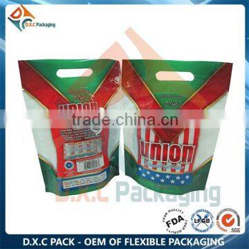 Stand Up Pouch Handger Hole Plastic Custom Bags