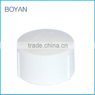 Chian supplier High quality Pipe fitting White PVC BS FEMALE CAP