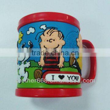 Customized design hot selling kid pvc mug