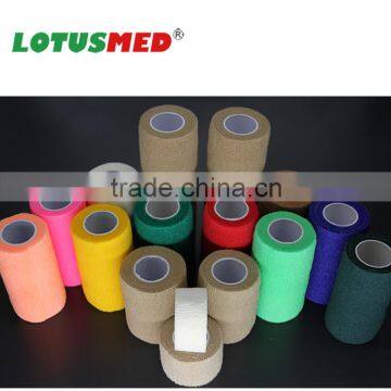 Non woven /cotton cohesive bandage(FDA,CE)