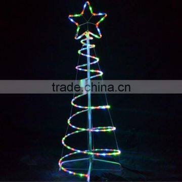 Savings volume design of 3D motif lighting