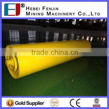 Long Life Working Steel Troughing Belt Carrier Conveyor Roller With Bearing photo-2