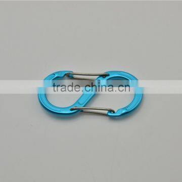 S Shape Double Gates Carabiner Colored photo-5