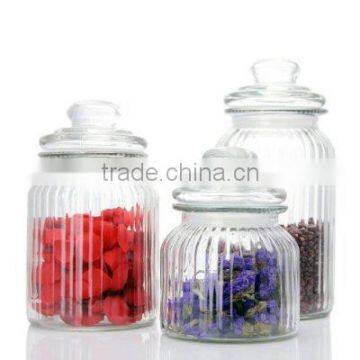 round glass lid for glass jar