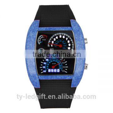 New Design Printing Logo Led Wristwatch Silicone LED Watchs photo-4