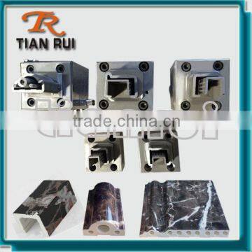 Simulated Marble Stone Plastic Extrusion Mold Machine photo-6