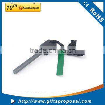 Factory Price Cheapest Unit Price Fire Starter Flint Stone Ruler Raw Emergency Outdoor Survival Set