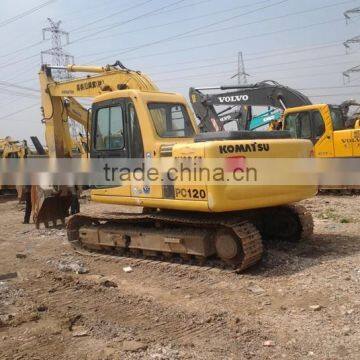 PC120 PC200 PC220 Used Crawler komatsu excavators on sale