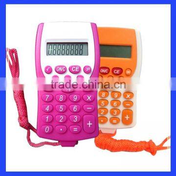 8 digit rope calculator lcd display