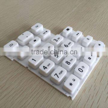 telephone set silicone keypads