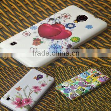 high quality print soft silicon tpu Case for M4 tel ss1060