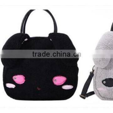 Wholesale bunny plush bag rabbit stuffed bag