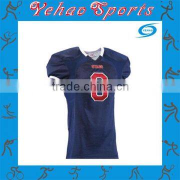 navy blue american football jersey