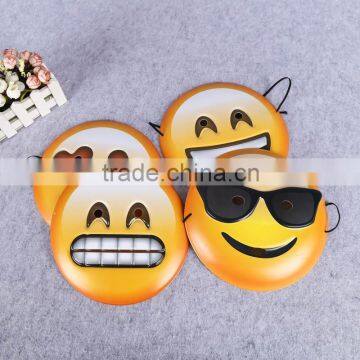 3d Embossed Plastic Child Face Mask Festival Party Mask Pvc Emoji Mask photo-5